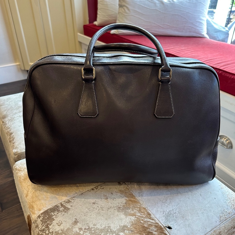 SOLD to a Luxury Lover in Victoria!! Prada Leather Doctor Travel Bag